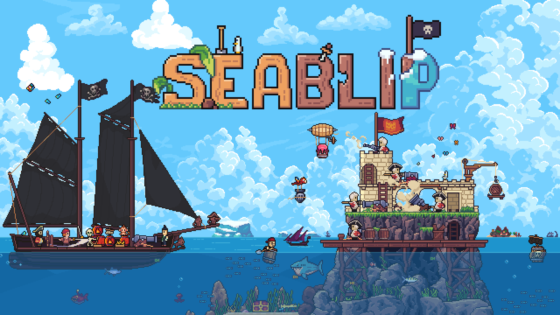 SEABLIP - L'anteprima PC del pirata 8bit